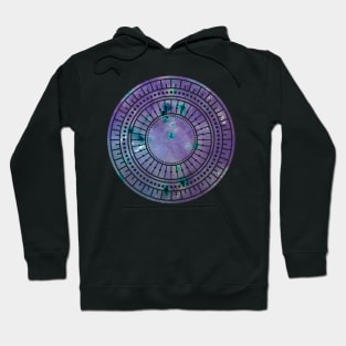 Purple galaxy mandala Hoodie